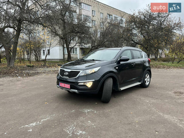 Черный Киа Sportage, объемом двигателя 1.6 л и пробегом 185 тыс. км за 11900 $, фото 3 на Automoto.ua