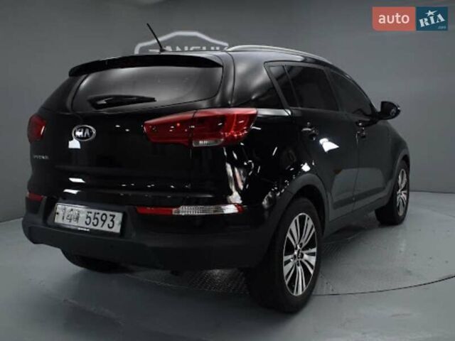 Черный Киа Sportage, объемом двигателя 2 л и пробегом 183 тыс. км за 16100 $, фото 5 на Automoto.ua