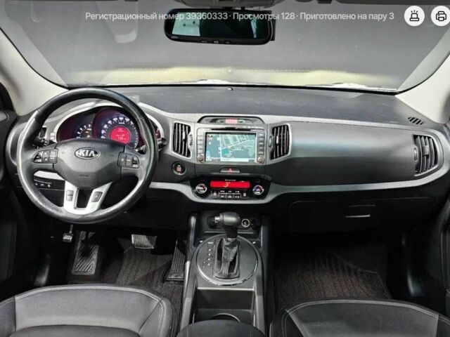 Черный Киа Sportage, объемом двигателя 2 л и пробегом 100 тыс. км за 13500 $, фото 3 на Automoto.ua