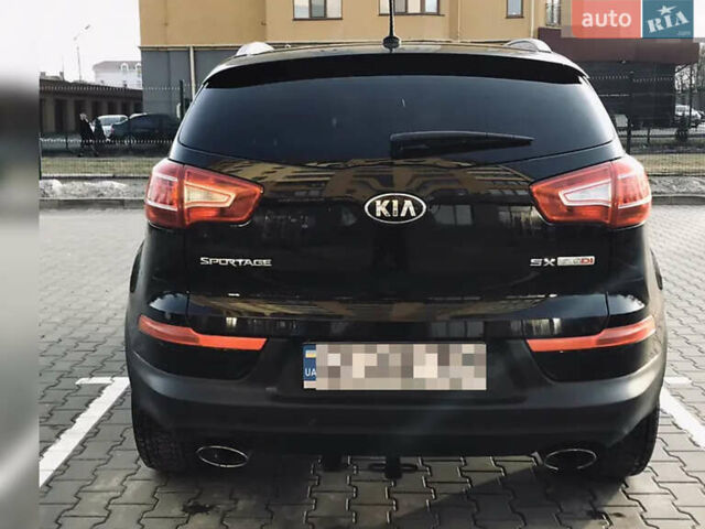 Черный Киа Sportage, объемом двигателя 2 л и пробегом 161 тыс. км за 12700 $, фото 3 на Automoto.ua