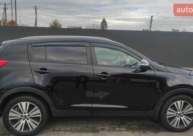 Черный Киа Sportage, объемом двигателя 2 л и пробегом 159 тыс. км за 15600 $, фото 8 на Automoto.ua