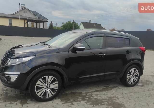 Черный Киа Sportage, объемом двигателя 2 л и пробегом 159 тыс. км за 15600 $, фото 7 на Automoto.ua