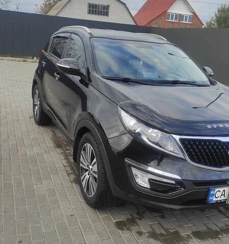 Черный Киа Sportage, объемом двигателя 2 л и пробегом 159 тыс. км за 15600 $, фото 2 на Automoto.ua