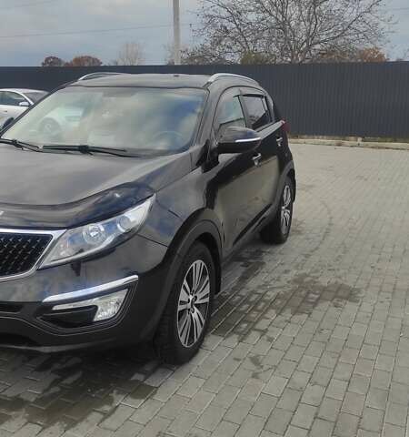 Черный Киа Sportage, объемом двигателя 2 л и пробегом 159 тыс. км за 15600 $, фото 1 на Automoto.ua