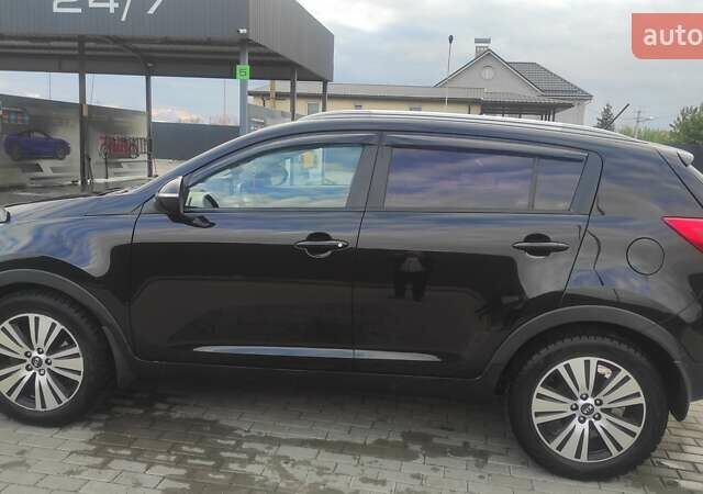 Черный Киа Sportage, объемом двигателя 2 л и пробегом 159 тыс. км за 15600 $, фото 4 на Automoto.ua