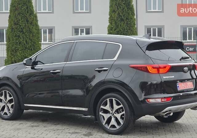 Черный Киа Sportage, объемом двигателя 2 л и пробегом 197 тыс. км за 18400 $, фото 6 на Automoto.ua