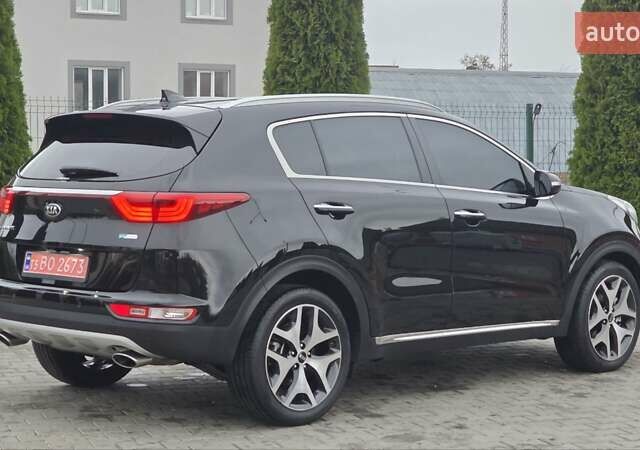 Черный Киа Sportage, объемом двигателя 2 л и пробегом 197 тыс. км за 18400 $, фото 4 на Automoto.ua