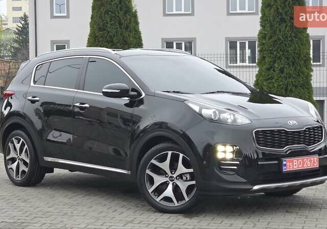 Черный Киа Sportage, объемом двигателя 2 л и пробегом 197 тыс. км за 18400 $, фото 5 на Automoto.ua