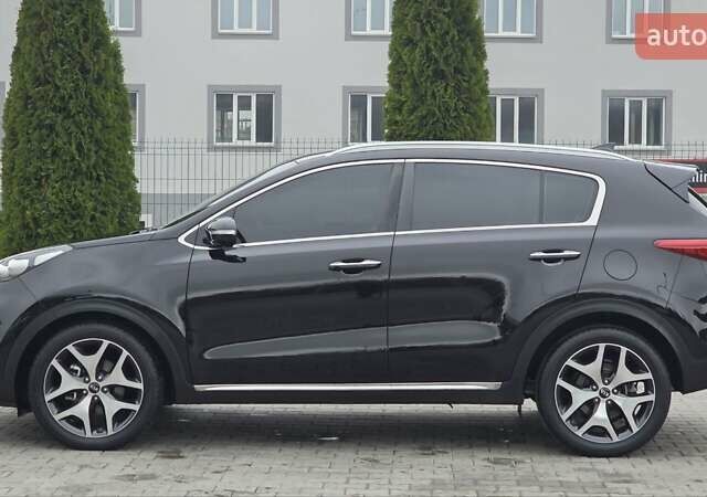 Черный Киа Sportage, объемом двигателя 2 л и пробегом 197 тыс. км за 18400 $, фото 7 на Automoto.ua