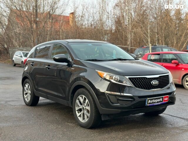 Черный Киа Sportage, объемом двигателя 2.4 л и пробегом 104 тыс. км за 12990 $, фото 2 на Automoto.ua