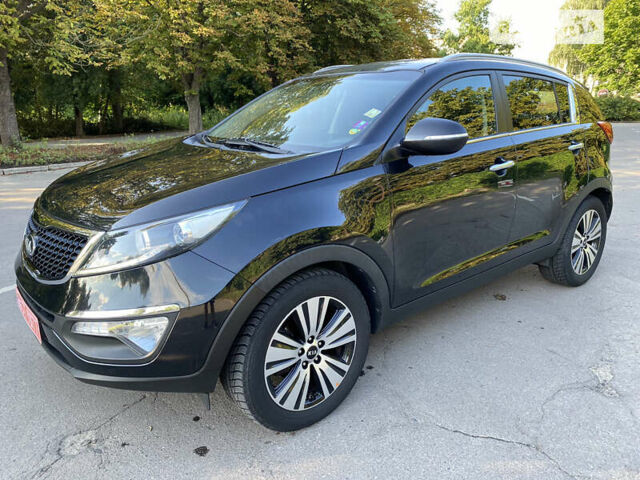 Черный Киа Sportage, объемом двигателя 1.7 л и пробегом 222 тыс. км за 14700 $, фото 1 на Automoto.ua