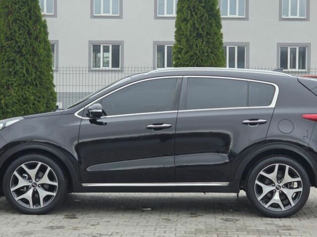 Черный Киа Sportage, объемом двигателя 2 л и пробегом 197 тыс. км за 18400 $, фото 2 на Automoto.ua