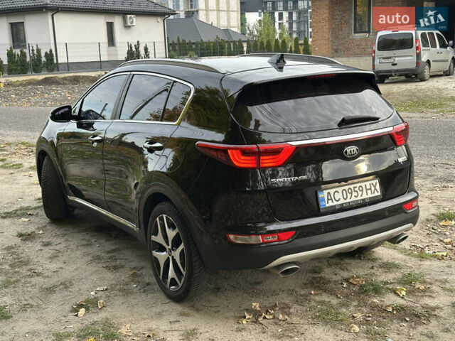 Черный Киа Sportage, объемом двигателя 2 л и пробегом 187 тыс. км за 19900 $, фото 8 на Automoto.ua