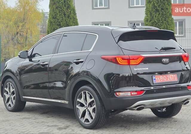 Черный Киа Sportage, объемом двигателя 2 л и пробегом 197 тыс. км за 18400 $, фото 1 на Automoto.ua