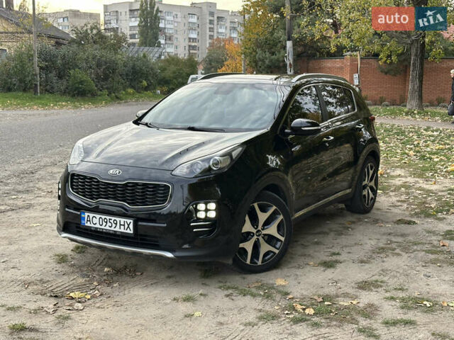 Черный Киа Sportage, объемом двигателя 2 л и пробегом 187 тыс. км за 19900 $, фото 6 на Automoto.ua