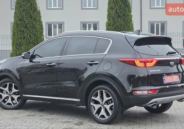 Черный Киа Sportage, объемом двигателя 2 л и пробегом 197 тыс. км за 18400 $, фото 15 на Automoto.ua