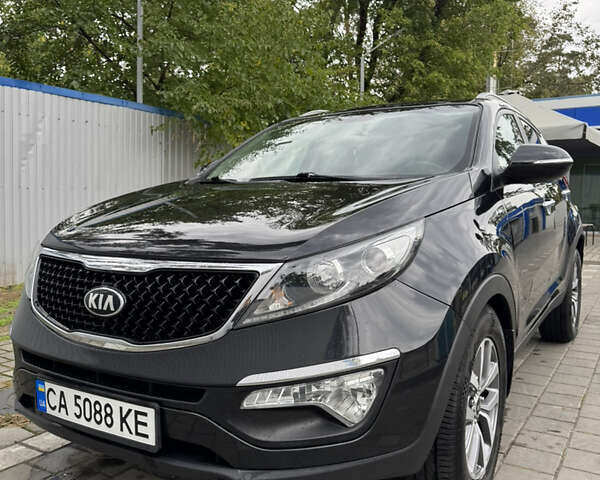 Черный Киа Sportage, объемом двигателя 2 л и пробегом 305 тыс. км за 14500 $, фото 1 на Automoto.ua