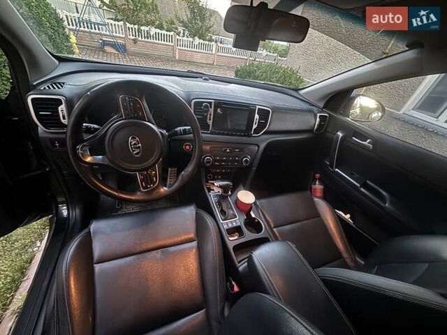 Черный Киа Sportage, объемом двигателя 2 л и пробегом 202 тыс. км за 18500 $, фото 6 на Automoto.ua