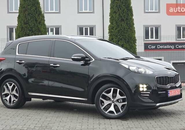 Черный Киа Sportage, объемом двигателя 2 л и пробегом 197 тыс. км за 18400 $, фото 10 на Automoto.ua