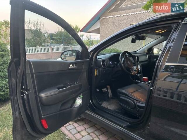Черный Киа Sportage, объемом двигателя 2 л и пробегом 202 тыс. км за 18500 $, фото 3 на Automoto.ua