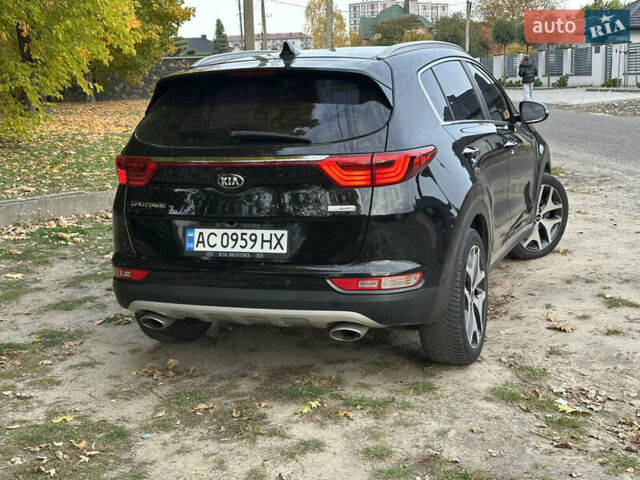 Черный Киа Sportage, объемом двигателя 2 л и пробегом 187 тыс. км за 19900 $, фото 9 на Automoto.ua