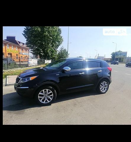 Черный Киа Sportage, объемом двигателя 2.4 л и пробегом 220 тыс. км за 13500 $, фото 3 на Automoto.ua