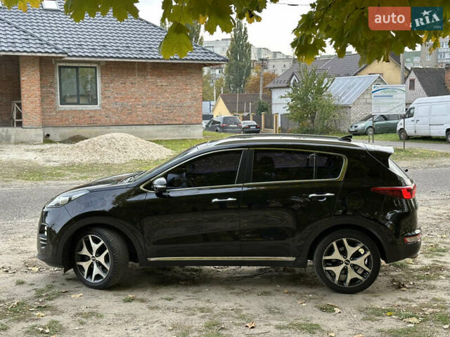 Черный Киа Sportage, объемом двигателя 2 л и пробегом 187 тыс. км за 19900 $, фото 7 на Automoto.ua