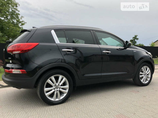 Черный Киа Sportage, объемом двигателя 2 л и пробегом 138 тыс. км за 16500 $, фото 2 на Automoto.ua