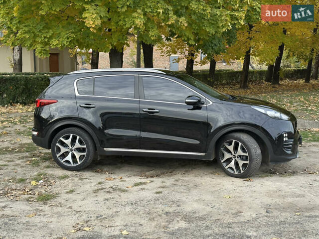 Черный Киа Sportage, объемом двигателя 2 л и пробегом 187 тыс. км за 19900 $, фото 2 на Automoto.ua