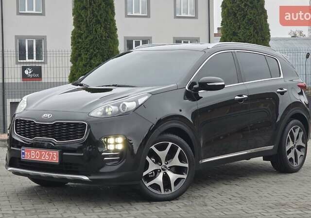 Черный Киа Sportage, объемом двигателя 2 л и пробегом 197 тыс. км за 18400 $, фото 3 на Automoto.ua