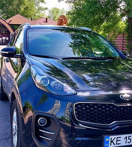 Черный Киа Sportage, объемом двигателя 2 л и пробегом 161 тыс. км за 16500 $, фото 1 на Automoto.ua