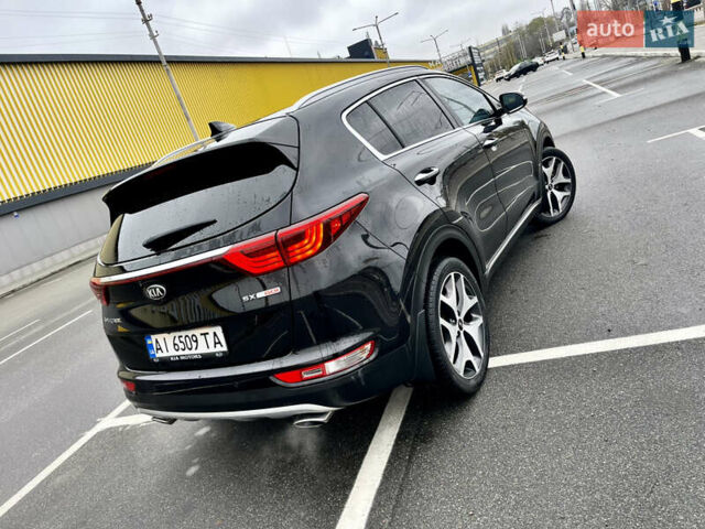 Черный Киа Sportage, объемом двигателя 2 л и пробегом 165 тыс. км за 15500 $, фото 10 на Automoto.ua