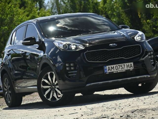 Чорний Кіа Sportage, об'ємом двигуна 1.7 л та пробігом 198 тис. км за 17900 $, фото 1 на Automoto.ua