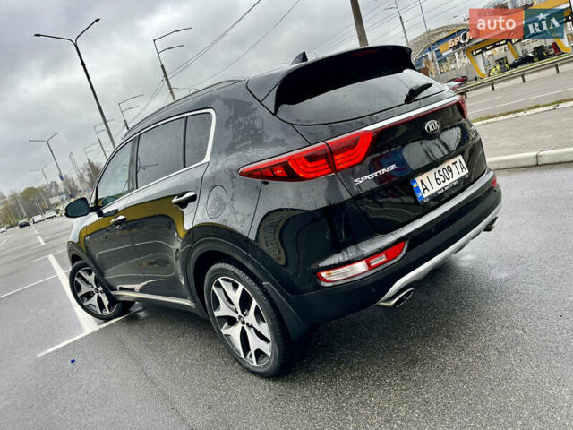 Черный Киа Sportage, объемом двигателя 2 л и пробегом 165 тыс. км за 15500 $, фото 8 на Automoto.ua