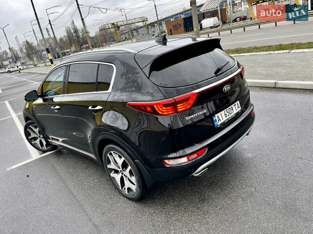 Черный Киа Sportage, объемом двигателя 2 л и пробегом 165 тыс. км за 15500 $, фото 9 на Automoto.ua