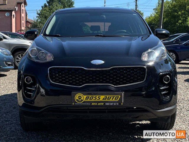 Черный Киа Sportage, объемом двигателя 2.4 л и пробегом 64 тыс. км за 17950 $, фото 1 на Automoto.ua