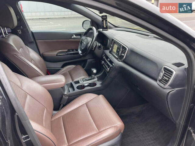 Черный Киа Sportage, объемом двигателя 2 л и пробегом 165 тыс. км за 15500 $, фото 24 на Automoto.ua