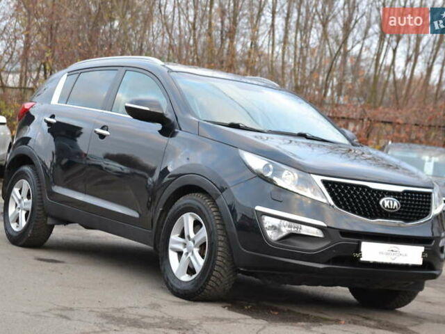 Черный Киа Sportage, объемом двигателя 1.7 л и пробегом 162 тыс. км за 14800 $, фото 3 на Automoto.ua