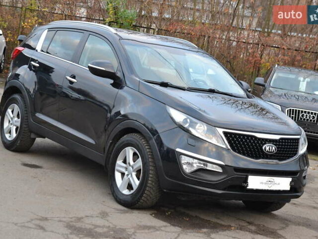 Черный Киа Sportage, объемом двигателя 1.7 л и пробегом 162 тыс. км за 14800 $, фото 2 на Automoto.ua