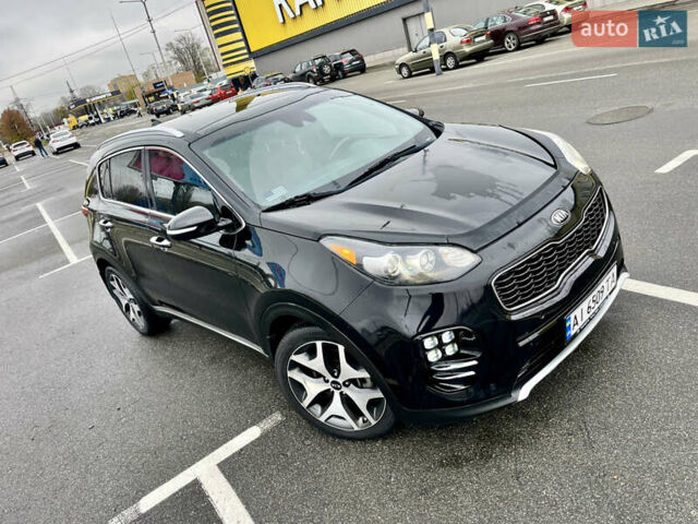 Черный Киа Sportage, объемом двигателя 2 л и пробегом 165 тыс. км за 15500 $, фото 1 на Automoto.ua