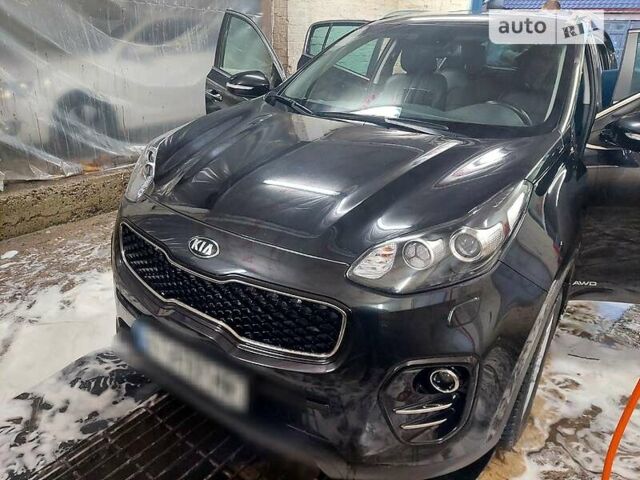 Черный Киа Sportage, объемом двигателя 2 л и пробегом 83 тыс. км за 22000 $, фото 2 на Automoto.ua