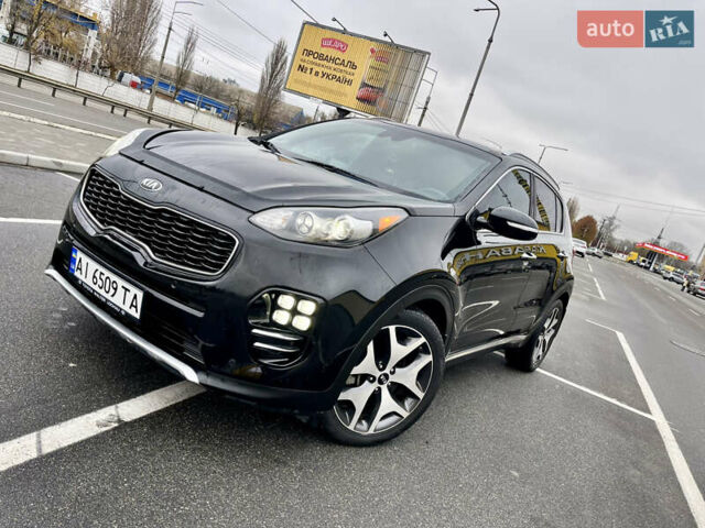 Черный Киа Sportage, объемом двигателя 2 л и пробегом 165 тыс. км за 15500 $, фото 4 на Automoto.ua