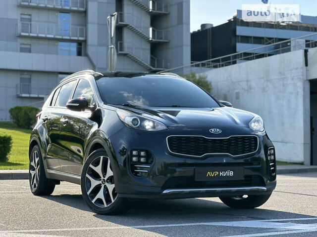 Чорний Кіа Sportage, об'ємом двигуна 2 л та пробігом 96 тис. км за 18500 $, фото 7 на Automoto.ua