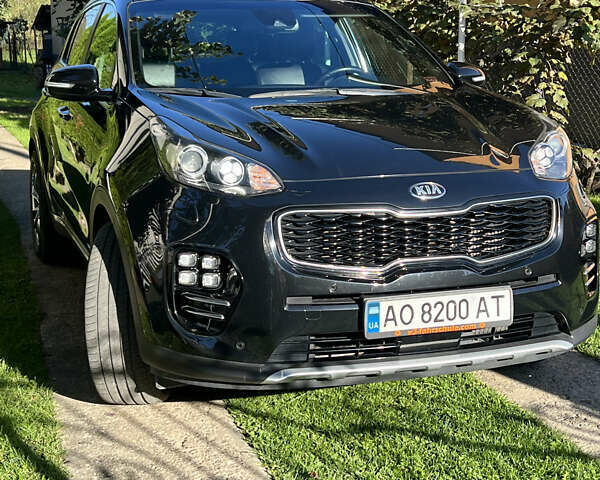 Черный Киа Sportage, объемом двигателя 2 л и пробегом 141 тыс. км за 18000 $, фото 19 на Automoto.ua