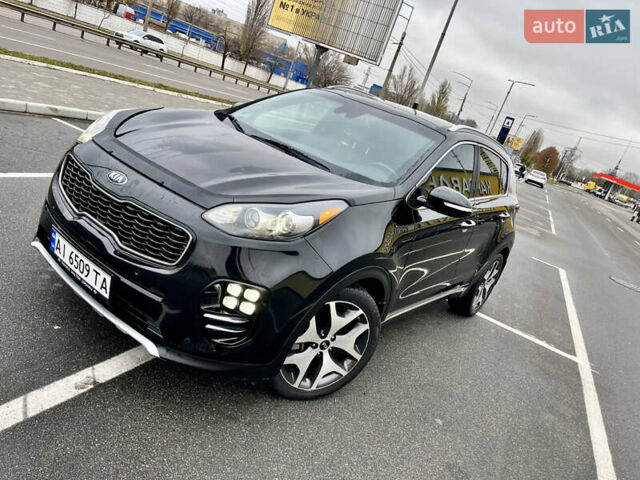 Черный Киа Sportage, объемом двигателя 2 л и пробегом 165 тыс. км за 15500 $, фото 5 на Automoto.ua