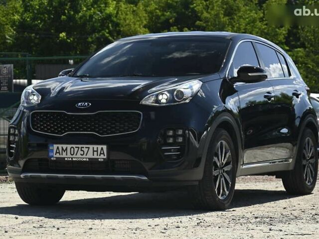 Чорний Кіа Sportage, об'ємом двигуна 1.7 л та пробігом 198 тис. км за 17900 $, фото 6 на Automoto.ua