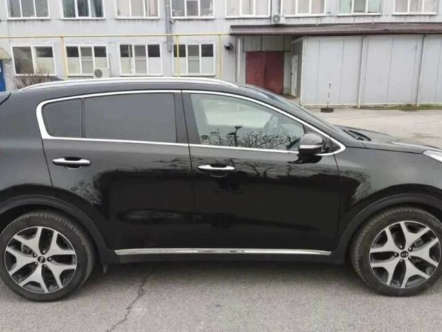 Черный Киа Sportage, объемом двигателя 2 л и пробегом 200 тыс. км за 13500 $, фото 3 на Automoto.ua