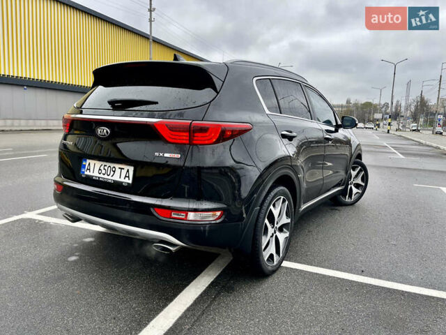 Черный Киа Sportage, объемом двигателя 2 л и пробегом 165 тыс. км за 15500 $, фото 12 на Automoto.ua