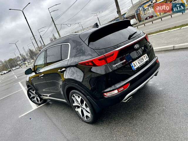 Черный Киа Sportage, объемом двигателя 2 л и пробегом 165 тыс. км за 15500 $, фото 7 на Automoto.ua