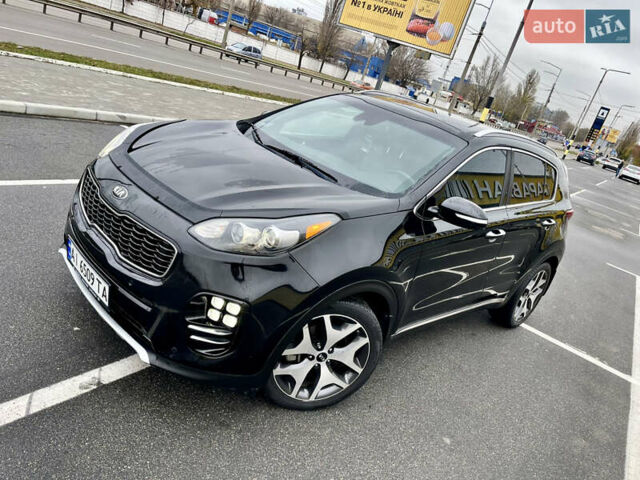 Черный Киа Sportage, объемом двигателя 2 л и пробегом 165 тыс. км за 15500 $, фото 3 на Automoto.ua